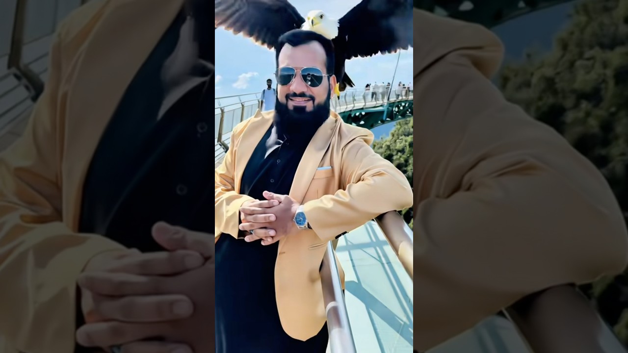 Muhammad Nabina #ustazahmad with #eagle #youtubeshorts #trending #foryou #viral #islamic #malaysia
