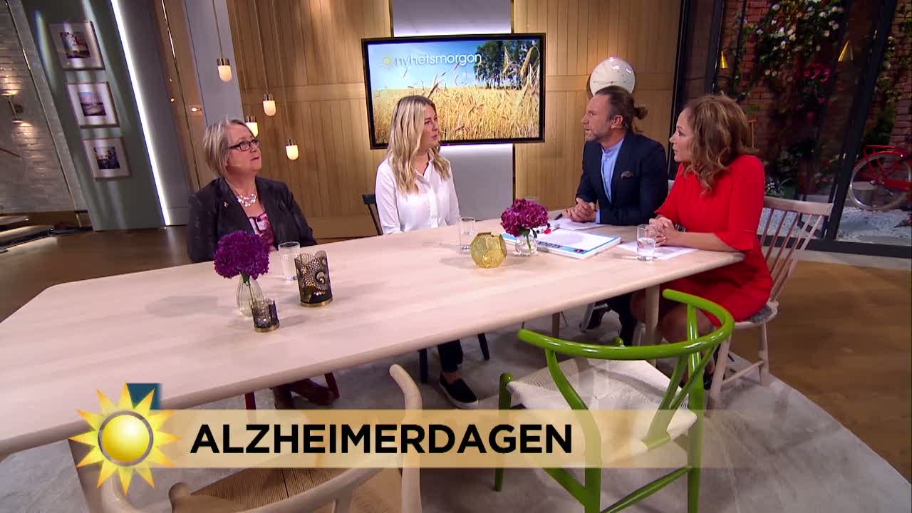 Hon förlorade sin mamma i alzheimer - Nyhetsmorgon (TV4)