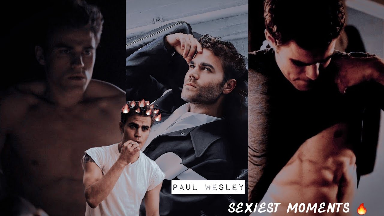 Paul Wesley sexiest moments part.1
