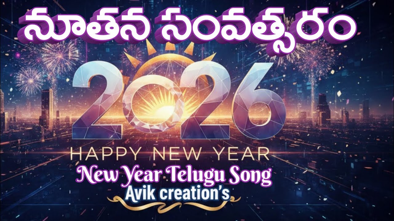 నూతన సంవత్సరమ దేవుని ప్రేమతో New year Telugu song-lyrics A. Vijay ....2026