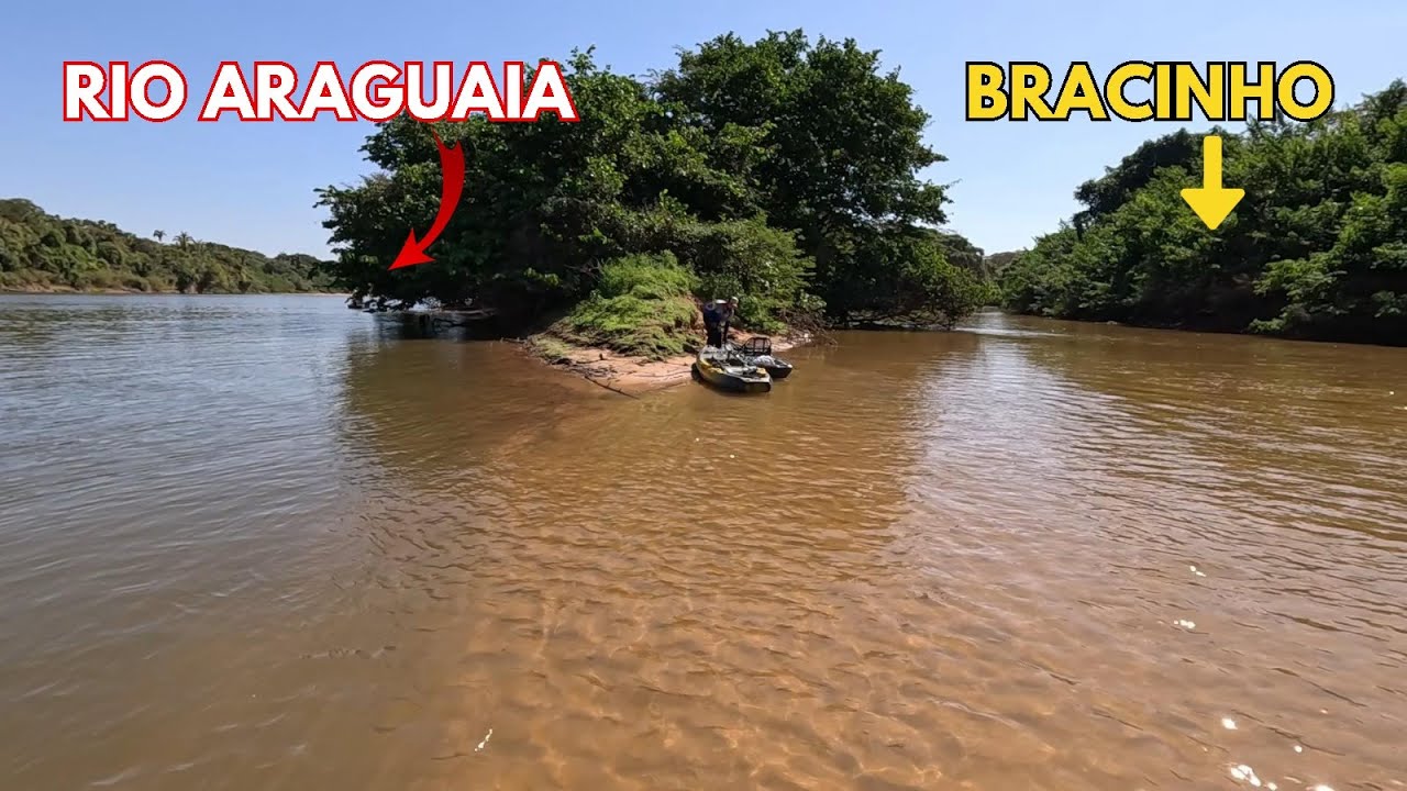 DESCOBRI A CASA DOS CACHARAS - ACAMPAMOS E PESCAMOS POR 2 DIAS