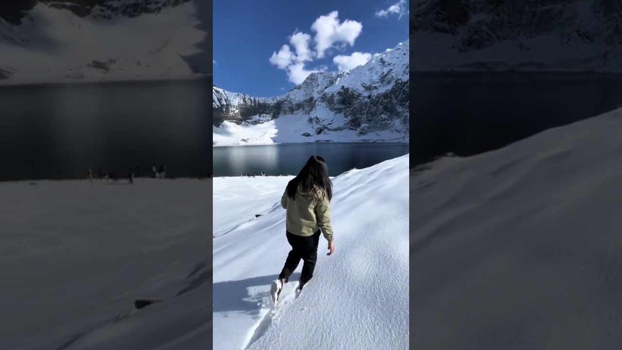 Ratti Gali lake. #automobile #naranbeauty #irfan #naranroad #travel #snow #dance #babusar #valley