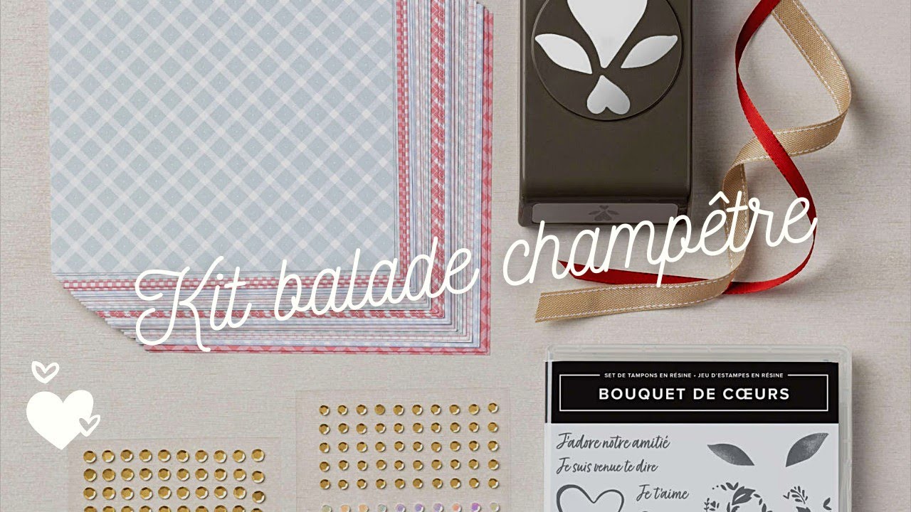 Stampin kit Balade champêtre