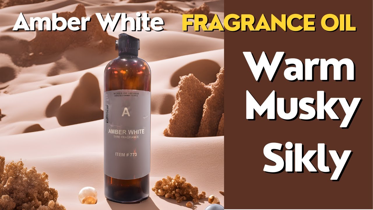 Amber white Fragrance Oil review By World of Aromas