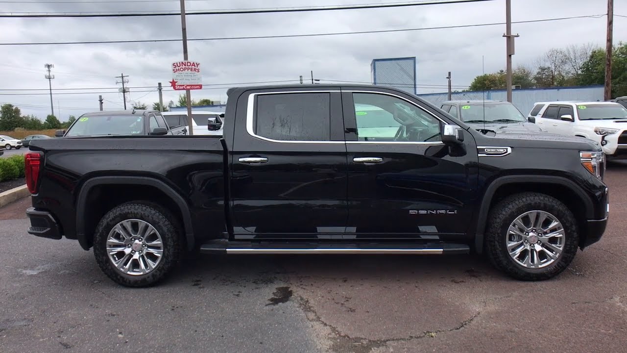 2021 GMC Sierra 1500 Denali EcoTec3 5.3L V8 4D Crew Cab 10-Speed Automatic Onyx Black