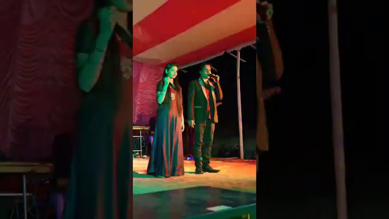 chal Ge Gangiya।। Singer Satish Das And Payal Kumari 🤗#khortha Stage Show ❤️।।
