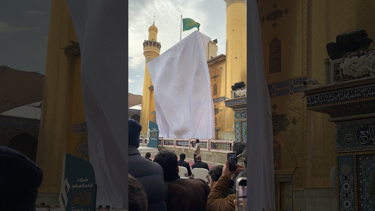 New shrine of mola Ali as in najaf ashraf 