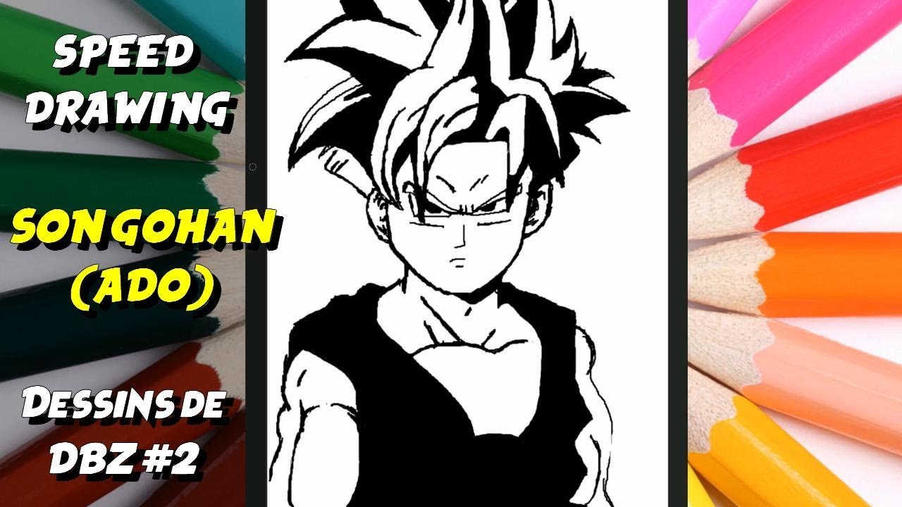 SPEED DRAWING : SON GOHAN