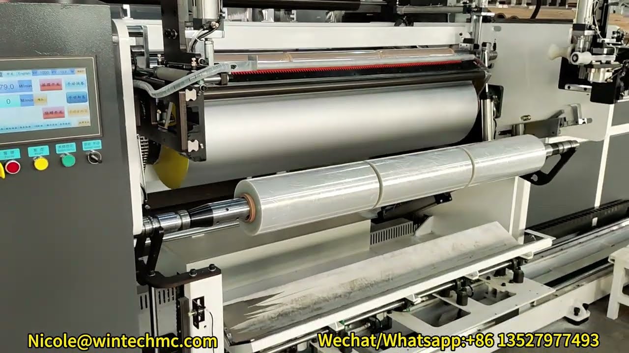 Optimal 1.5M 50KG Jumbo Roll Cast Stretch Film Machine, Reliable 6Tons Per Day Stretch Film Machine