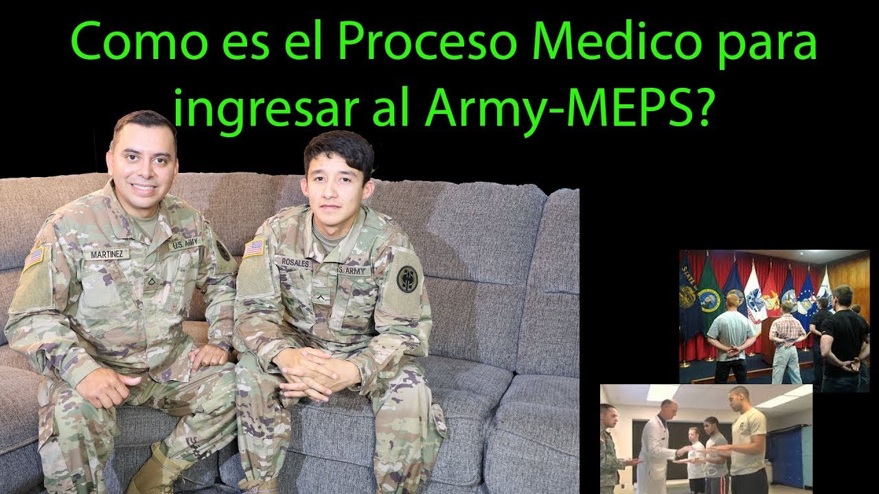 Como es el Proceso Medico para ingresar al Army-MEPS? Como prepararse para ese dia..!