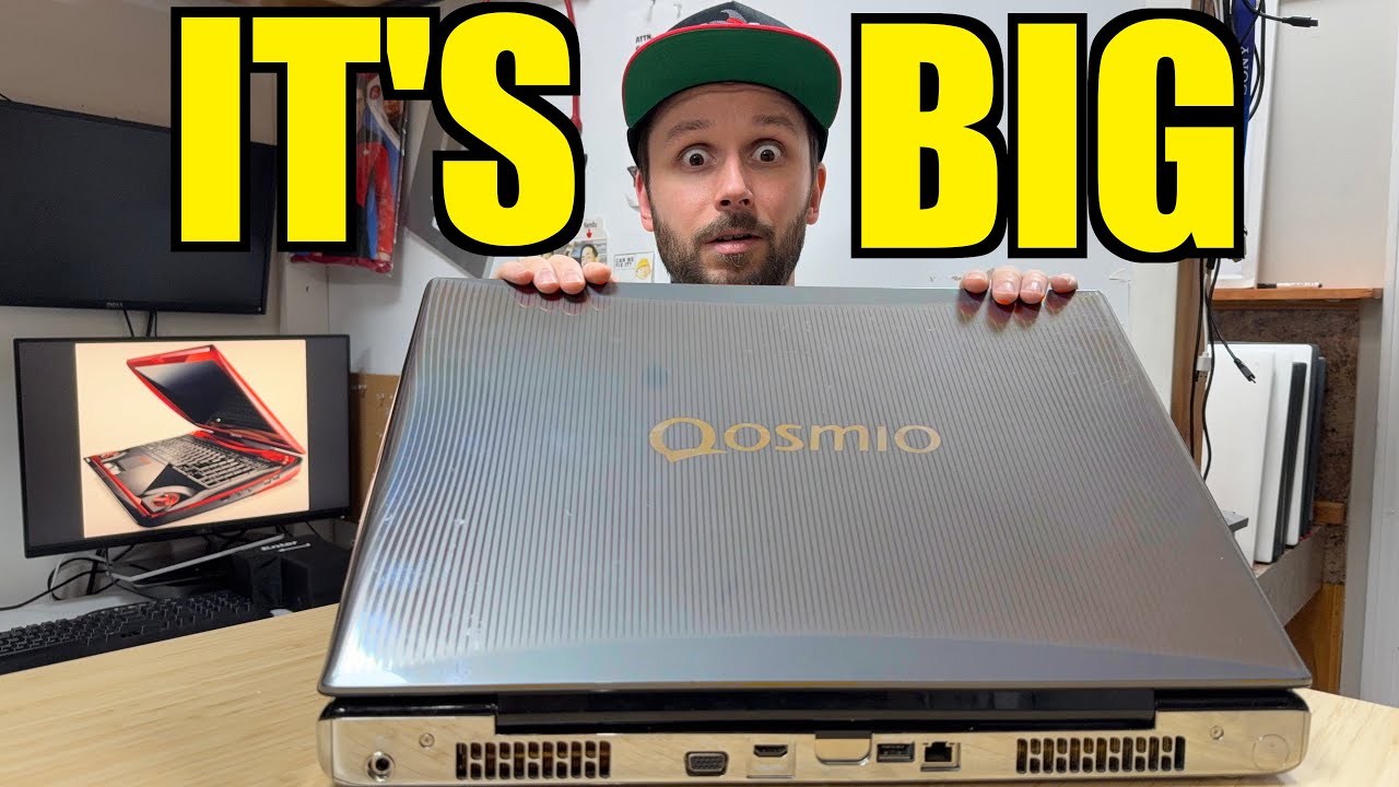 The OTHER Toshiba Qosmio That Everyone Forgot About! (SUPER RARE LAPTOP)