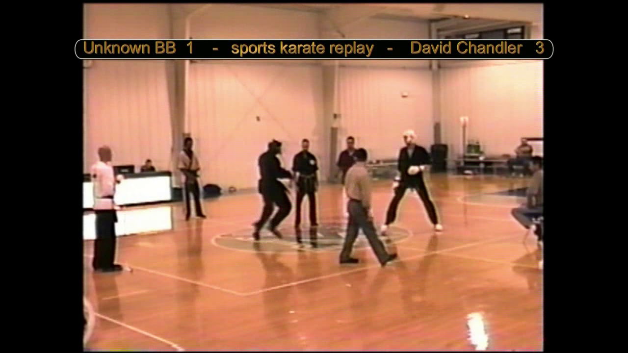 SKR 2002 American Open David Chandler Black Belt Men's Fighting Division