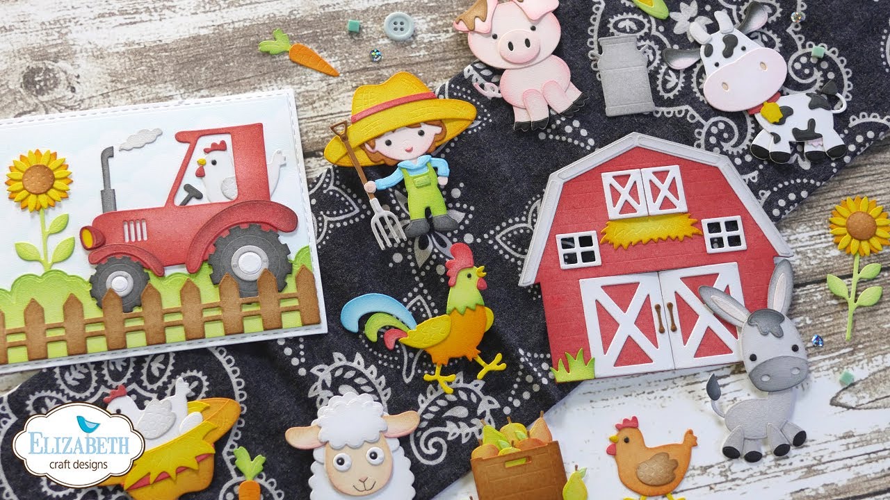 'Life is Better on the Farm' Collection | Elizabeth Craft Designs