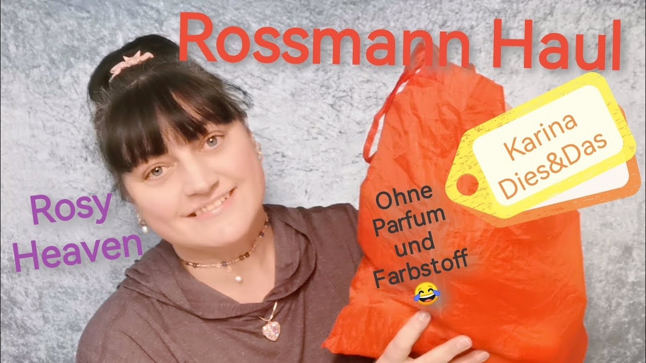 Rossmann Haul Februar 2026 🛍️ Rosy Heaven Kosmetik ohne Parfum #limitededition #makeup #trending 
