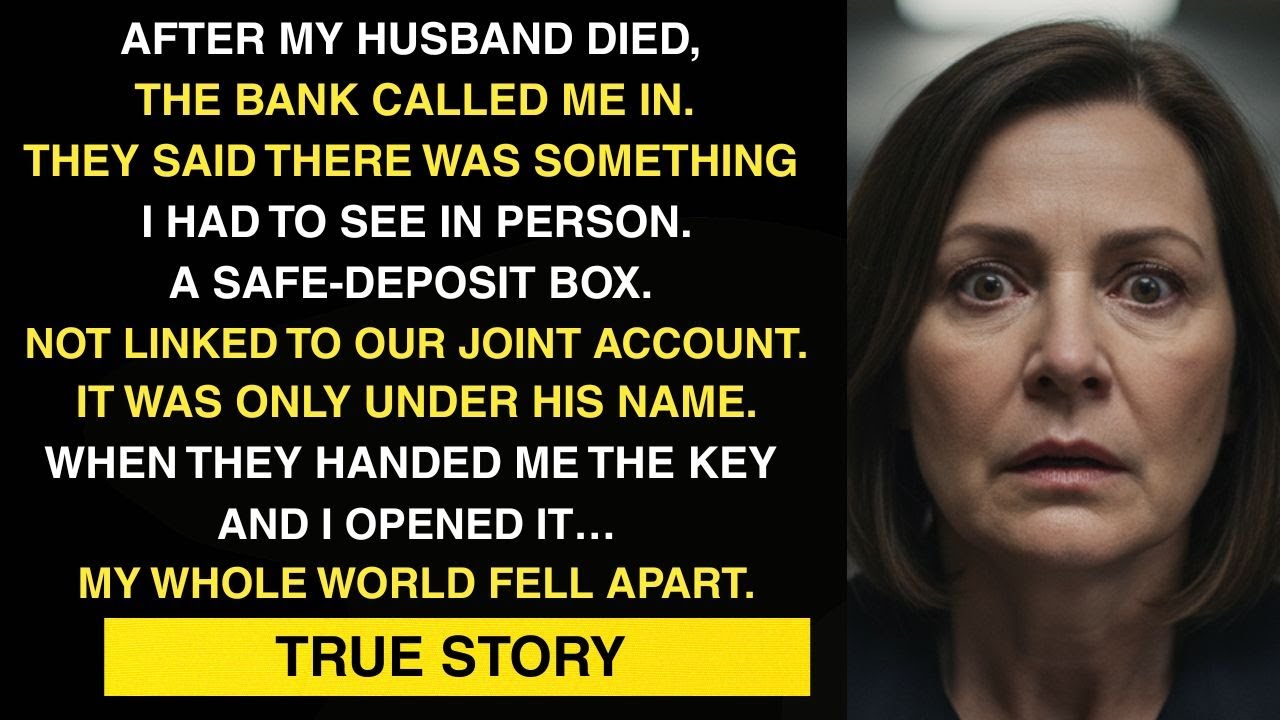 My Husband Went to the Bank Every Tuesday for 38 Years. When He Died, the Truth Finally Came Out.