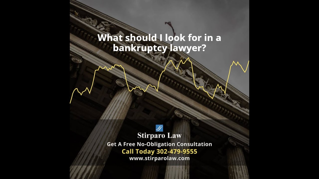 What should I look for in a bankruptcy lawyer