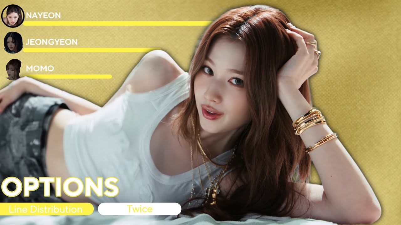 TWICE - OPTIONS (Line Distribution + Lyrics)