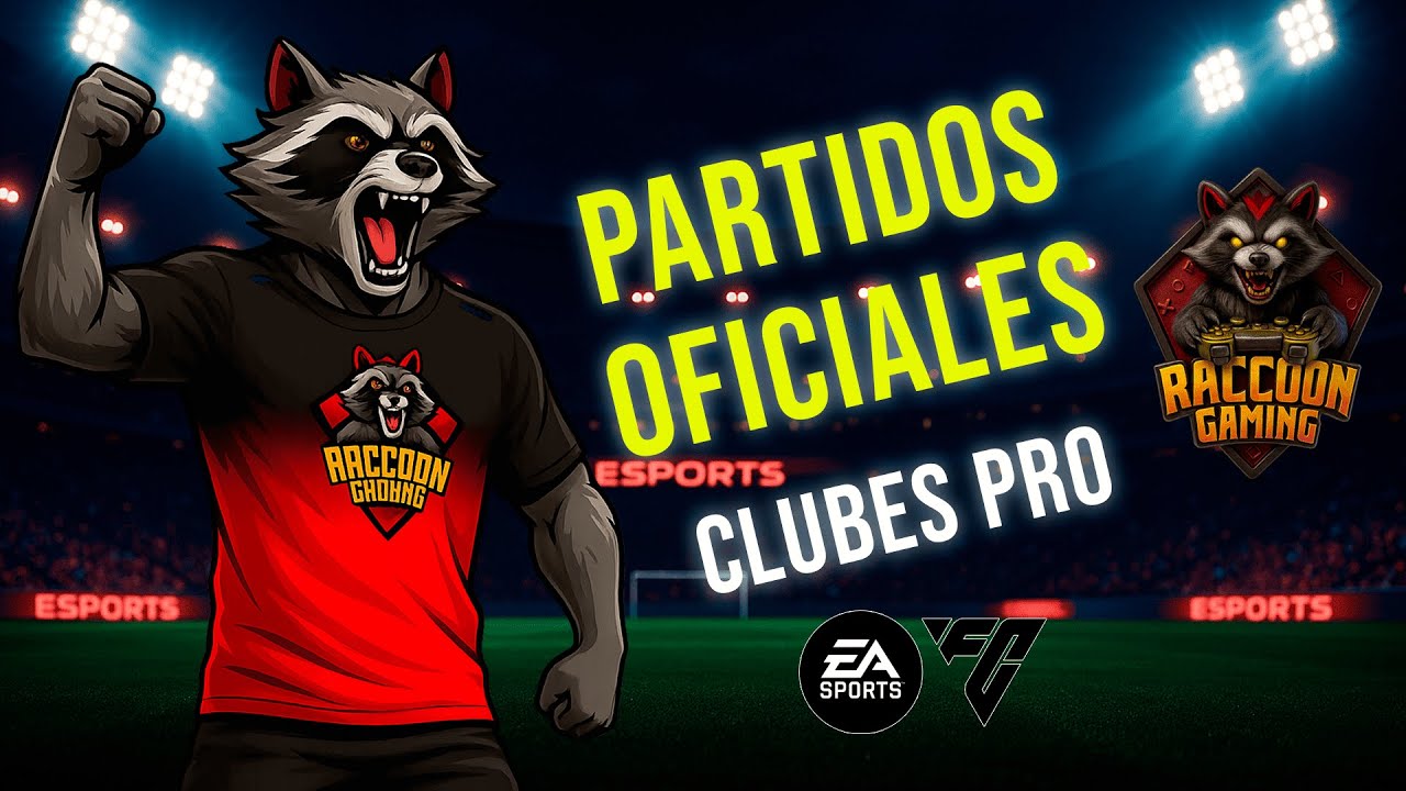 Raccoon Gaming clubes ea fc 26