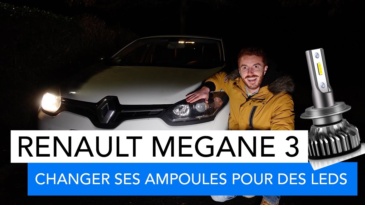 Comment changer les ampoules sur une Renault Megane 3 pour des feux LEDs facilement