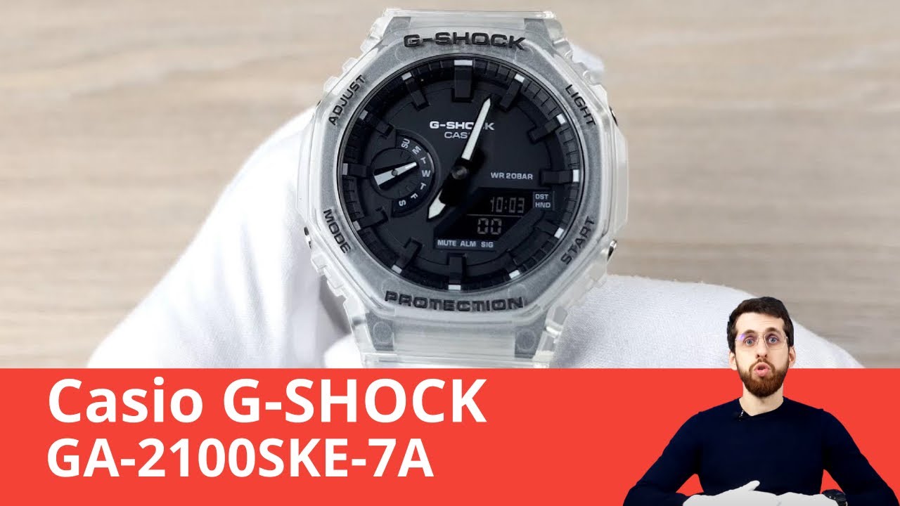 Главные часы этого лета / Casio G-SHOCK GA-2100SKE-7A