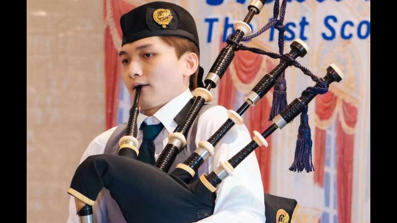 2026 China Bagpipe Cup Bagpipe Solo Championship, Ronnie Hein, Open Grade MSR 1st Place