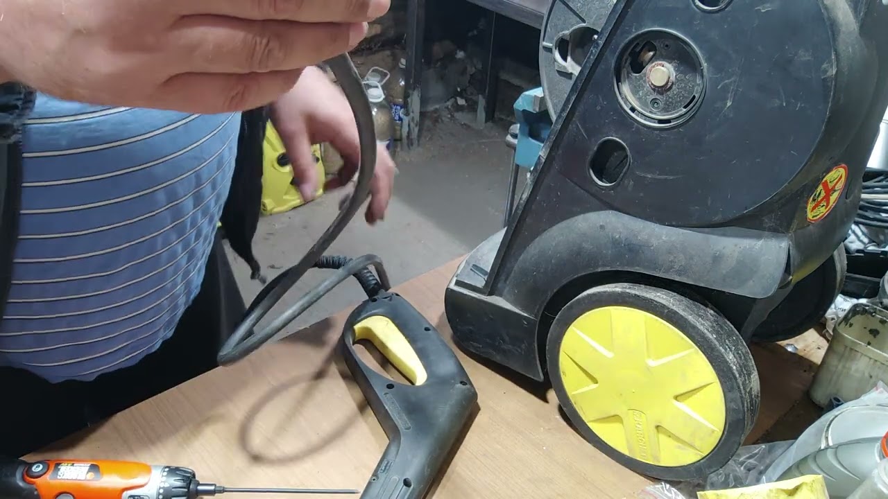 Ремонт Karcher K6.85. Дефектовка.
