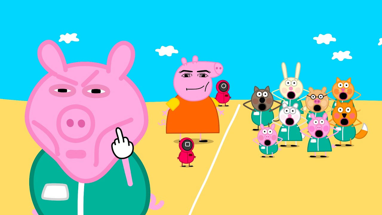 Squid Game Full Episodes - Peppa Funny Memes