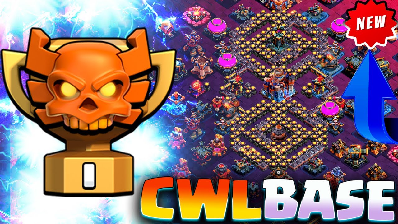 BEST TH18 CWL BASE LINK | NEW TH18 LEGEND & WAR DEFENCE BASE IN CLASH OF CLANS