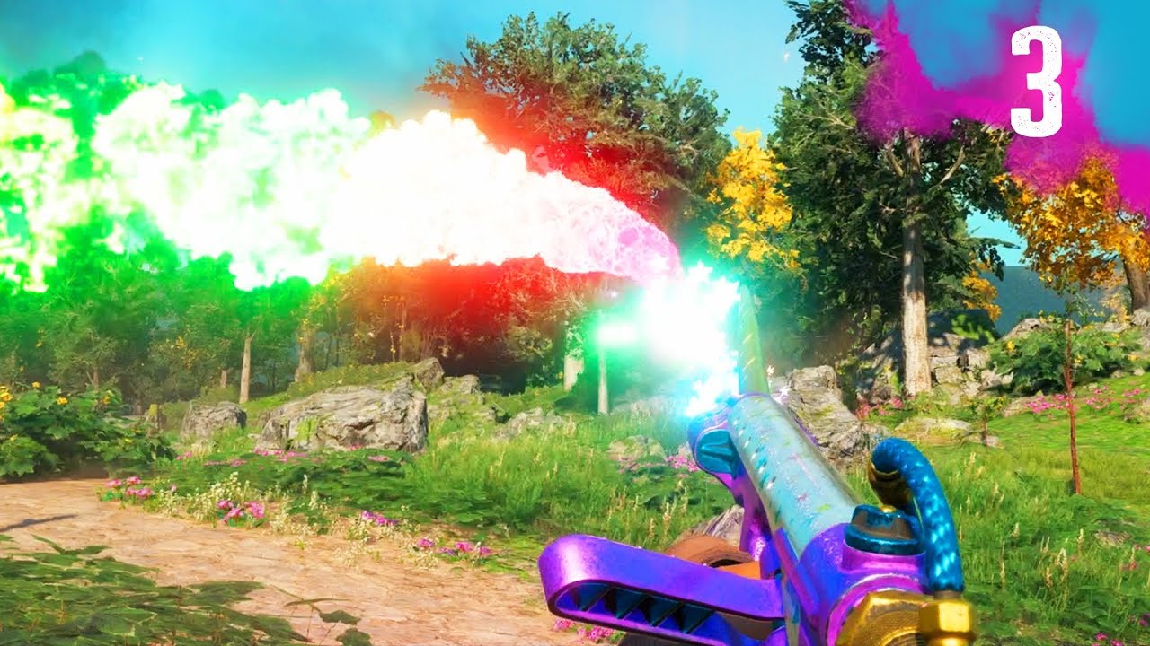 RAINBOW UNICORN FLAMETHROWER - Far Cry New Dawn - Part 3
