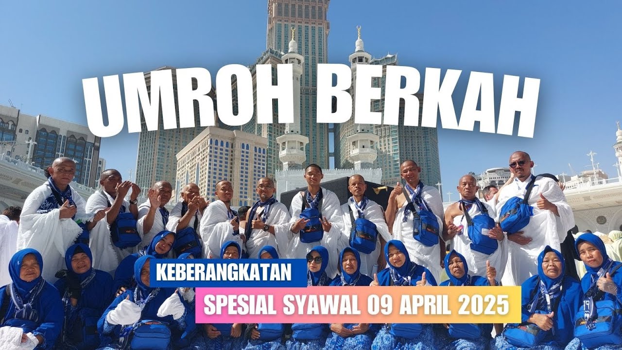 Umrah PBMT Travel Spesial Syawal Keberangkatan 9 April 2025