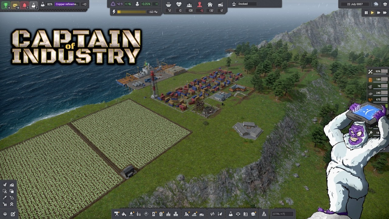 Captains of Industry: Returning for Update 4 -  Update 4 Ep1