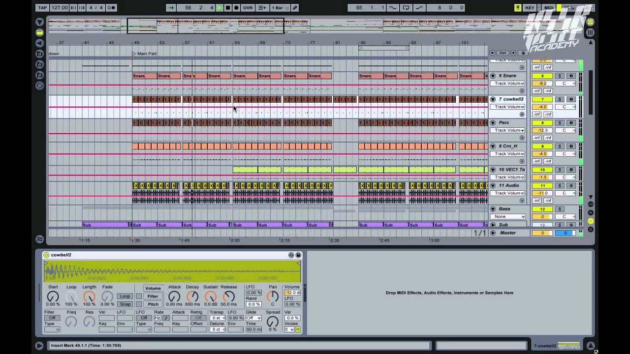 Ableton Live: 10 Составляющих Электронного Трека
