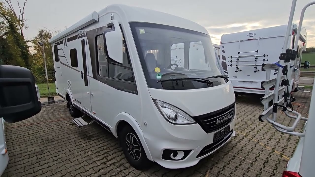COMPACT INTEGRATED Hymer motorhome tour. Hymer Exsis i474