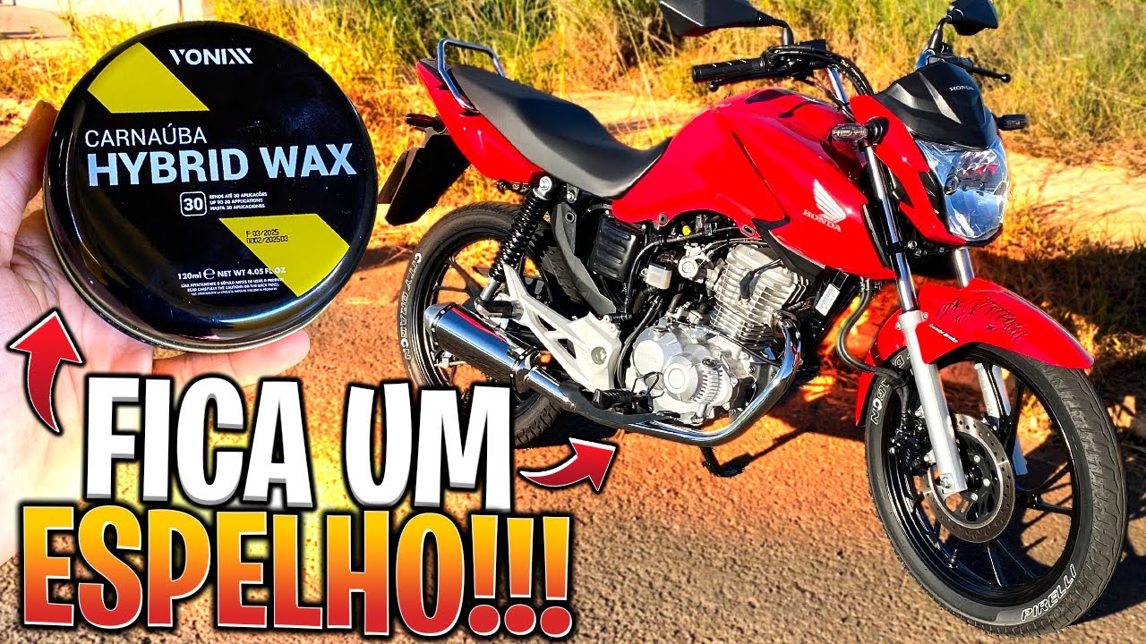 O SEGREDO QUE DEIXAR SUA MOTO BRILHANDO 🚀