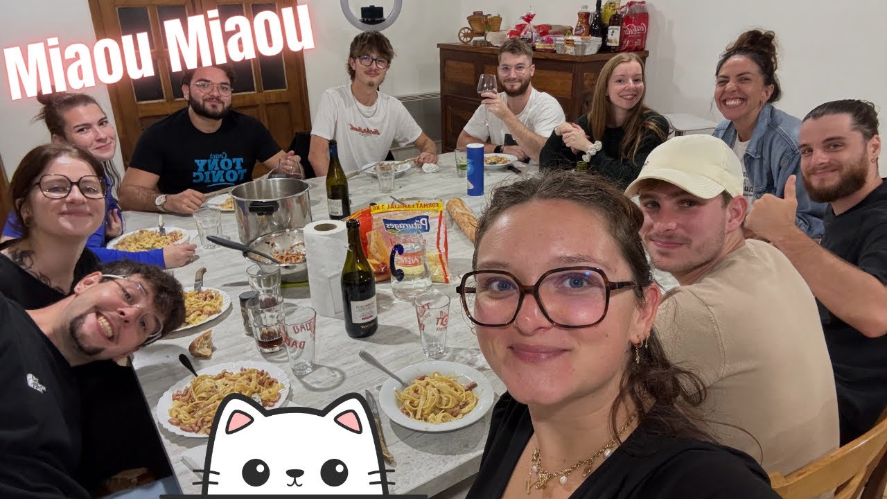 ☘️ Cousinade 4 : un gros chat nous suit tout le week end 🐈