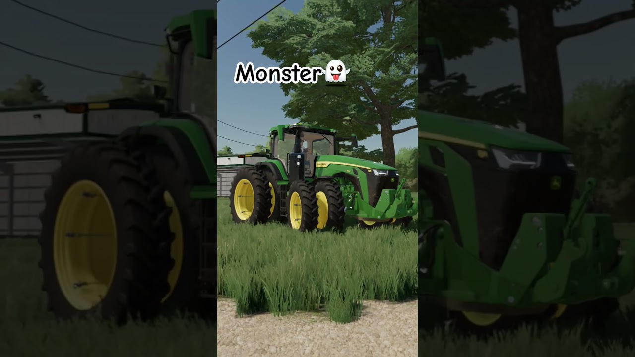 Johndeere 8r monster fs22 #fs22 #farmingmods