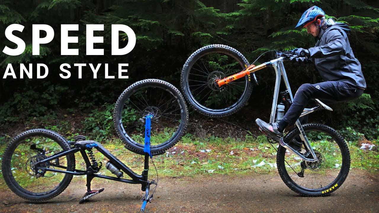 World Cup Racer shows me a few tips and tricks! Sunshine Coast, BC