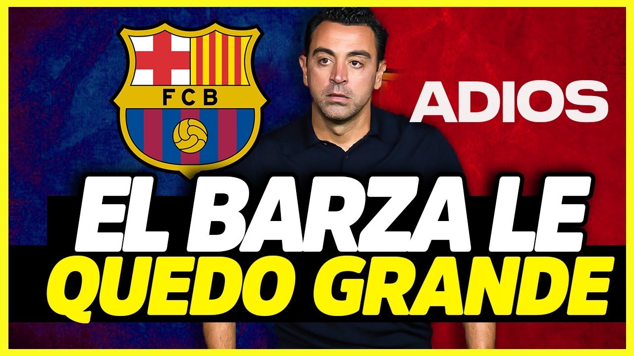 XAVI ES DESPEDIDO DEL BARCELONA: NO FUE GUARDIOLA | LA HISTORIA DE UN ENTRENADOR VENCIDO