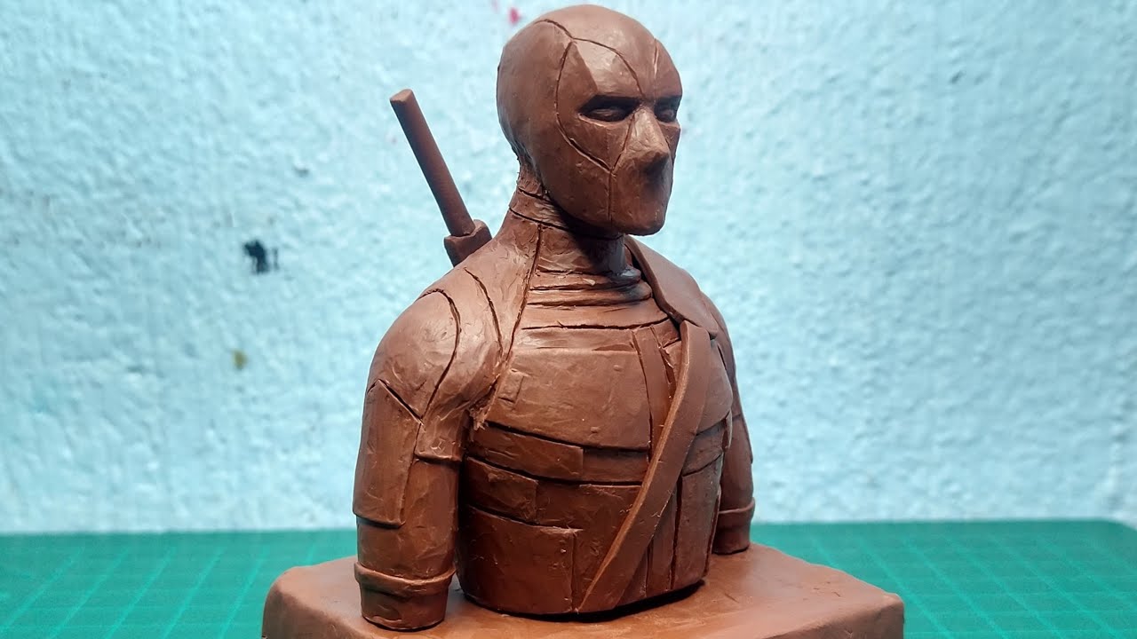 Escultura de Deadpool con Plastilina | Deadpool and Wolverine [Bust]