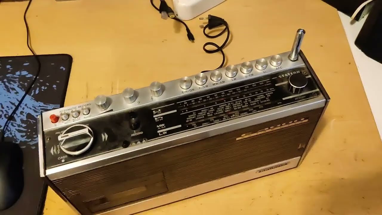 Riparazione radio-registratore Grundig Automatic C4000