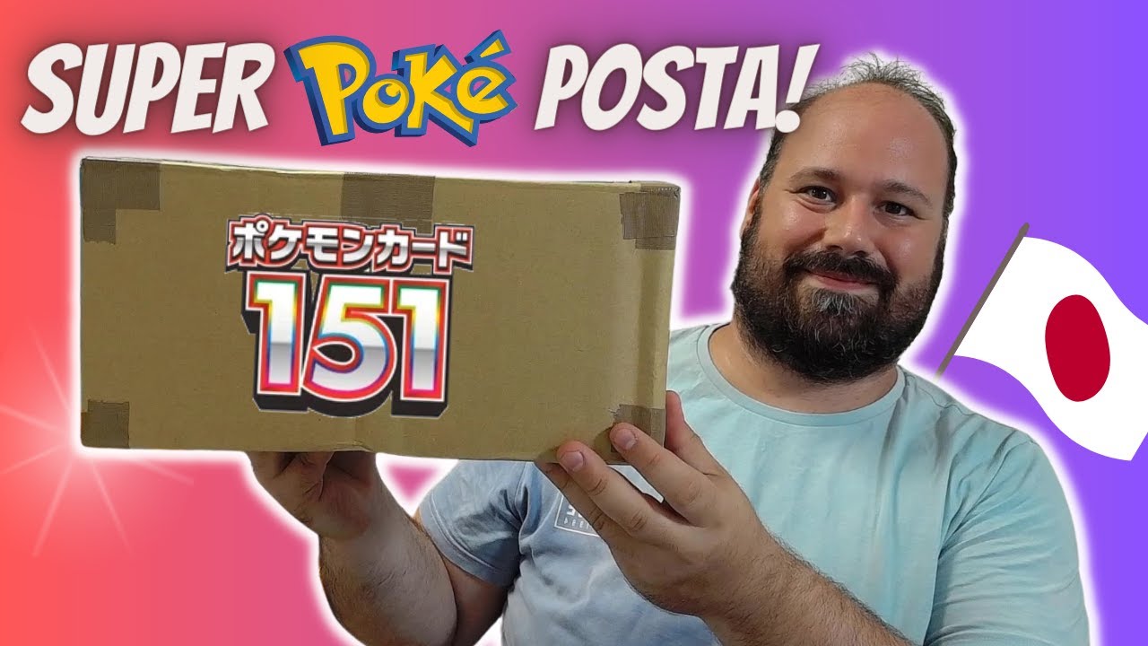 SUPER POKEPOSTA POKEMON 151 direttamente dal GIAPPONE!