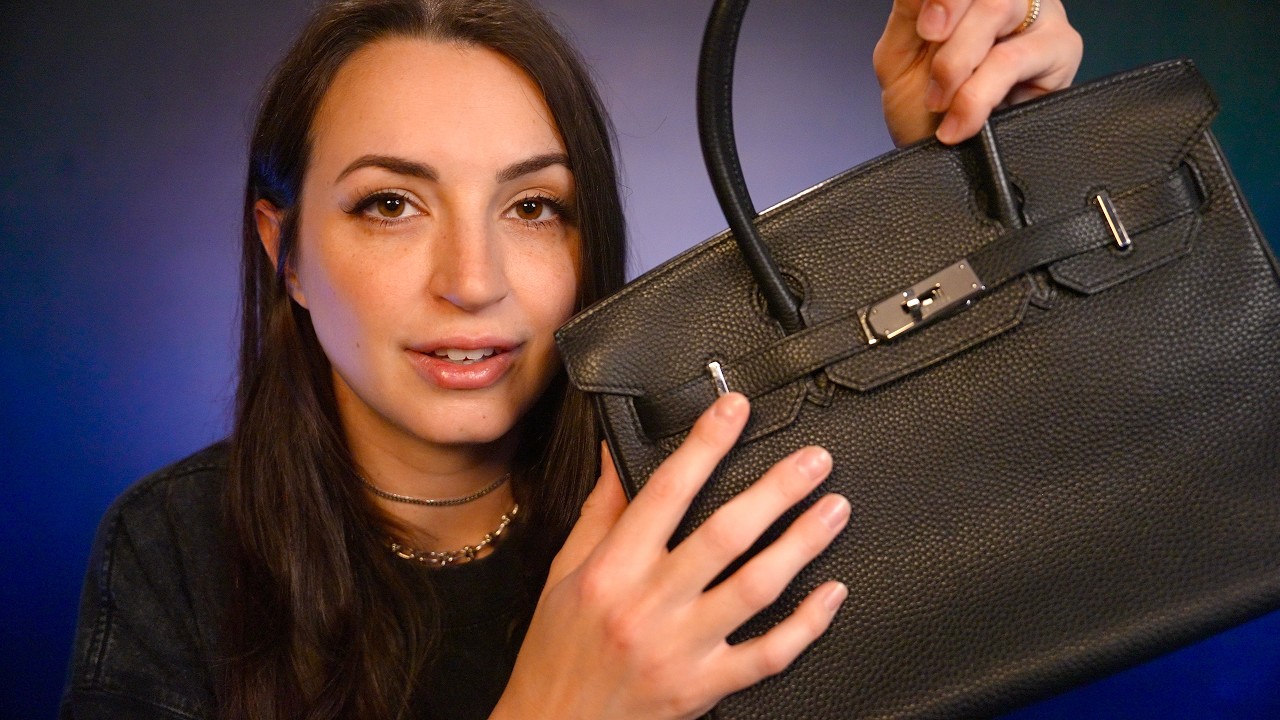 My Most Expensive ASMR Trigger of All Time - I Rented a Birkin!