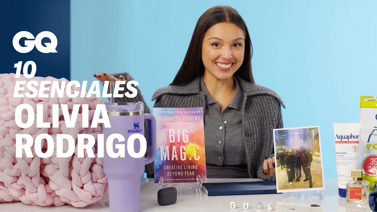 Olivia Rodrigo: 10 objetos sin los que no puede vivir | 10 Esenciales | GQ España