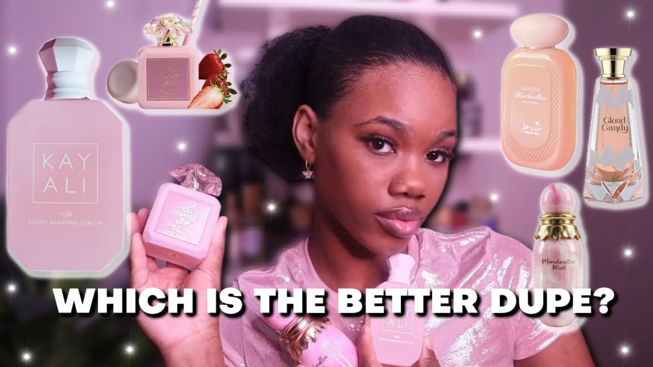 COMPARING POPULAR YUM BOUJEE MARSHMALLOW DUPES | Genzee marshmallow, pink blush, cloud candy