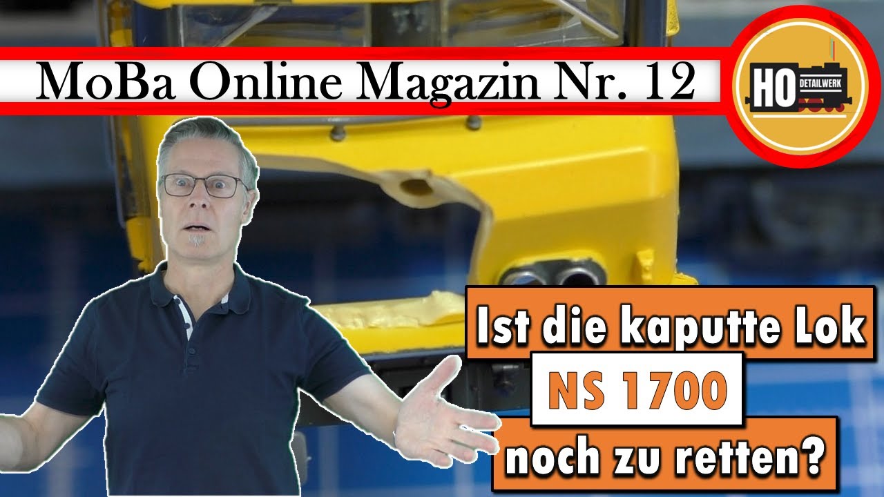 Modellbahn Online Magazin Nr 12: Schrottlok noch zu retten? Klein Modellbahn ÖBB 2143 mit Zinkpest