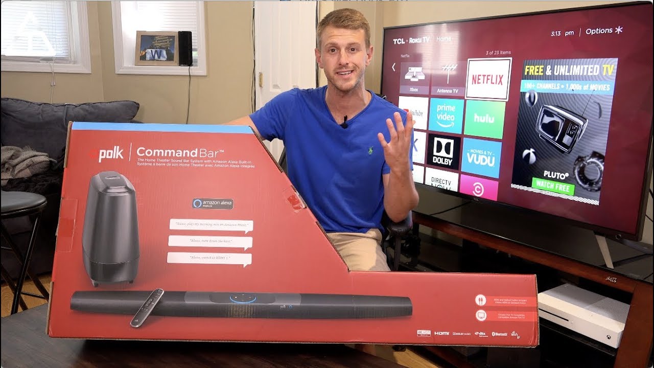 Polk Command Bar Unboxing and Setup!