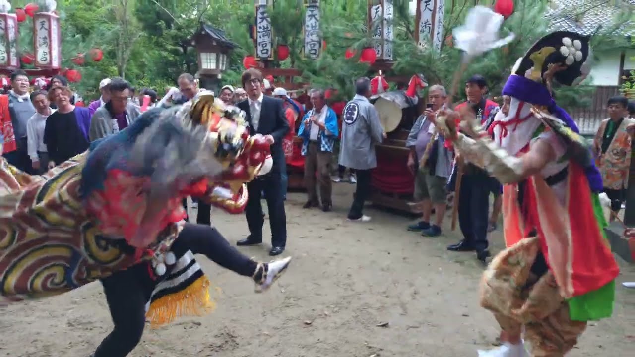2025年 往易・澤・表大野・表泉の獅子舞