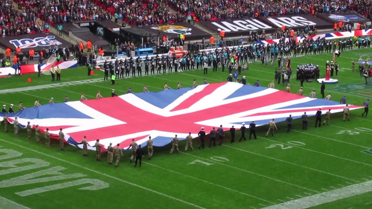 The National Anthems of the USA and UK @ Wembley Stadium