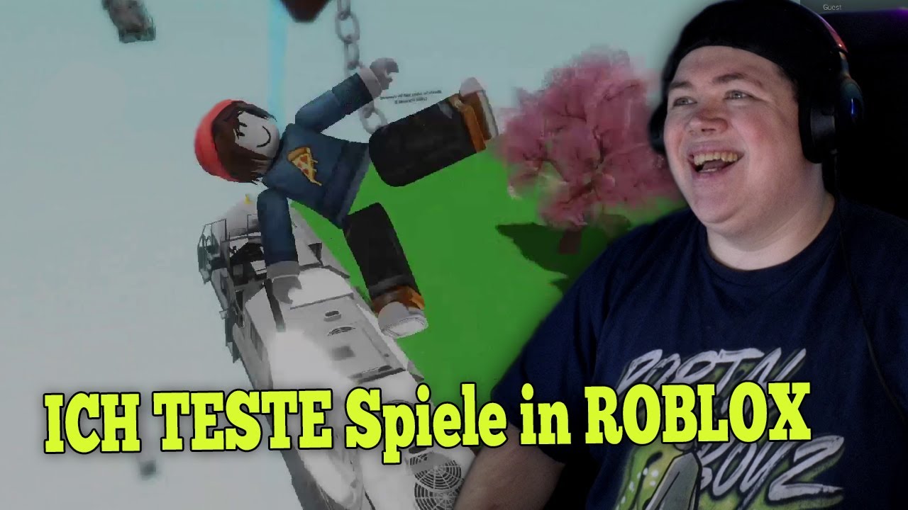 Ich Teste das erste mal andere Spiele in ROBLOX