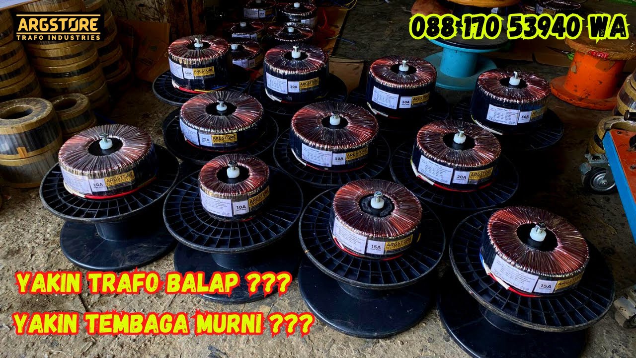 Trafo Toroid Murni ARG - Trafo BALAP